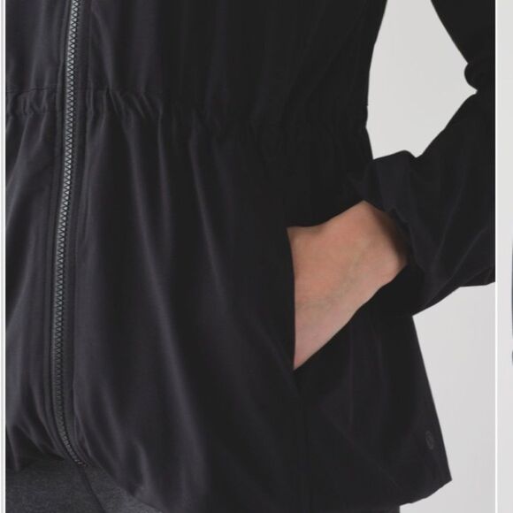 LULULEMON Belle Jacket Black Zip-Up Hooded Athletic 4 - Picture 11 of 14